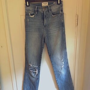 Frame Denim - Le Sylvia Slender Straight - Size 25